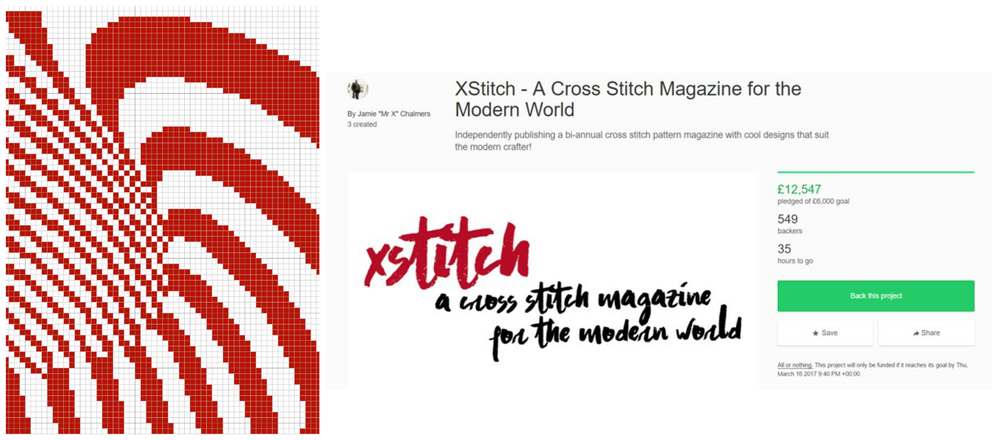 X Stitch Magazine WordPress Banner